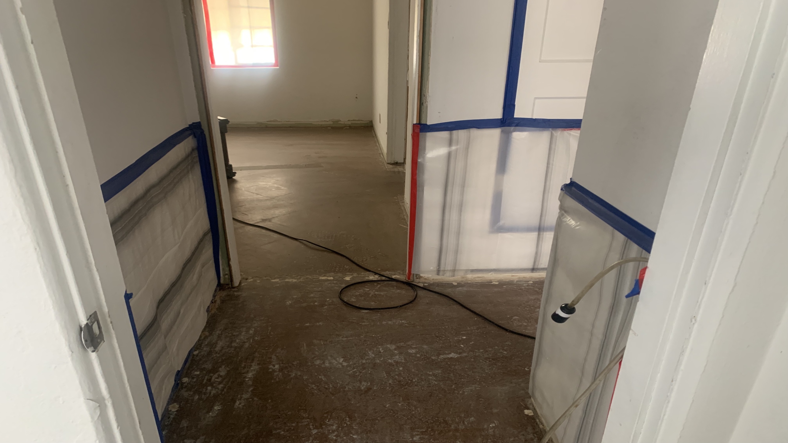 Mastic Abatement Floor Test