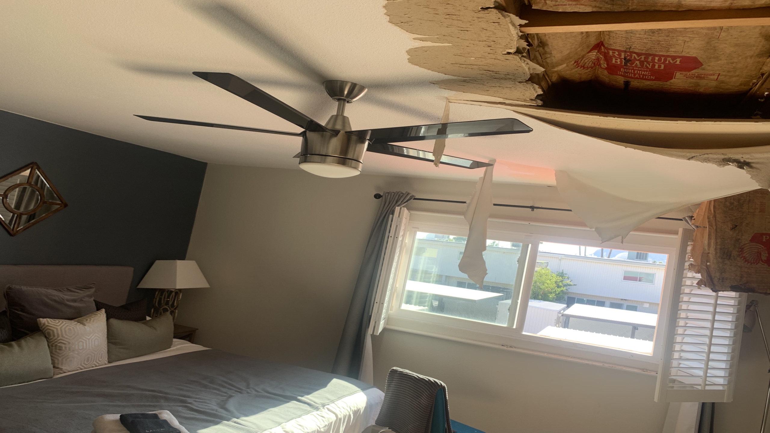Popcorn Ceiling House
