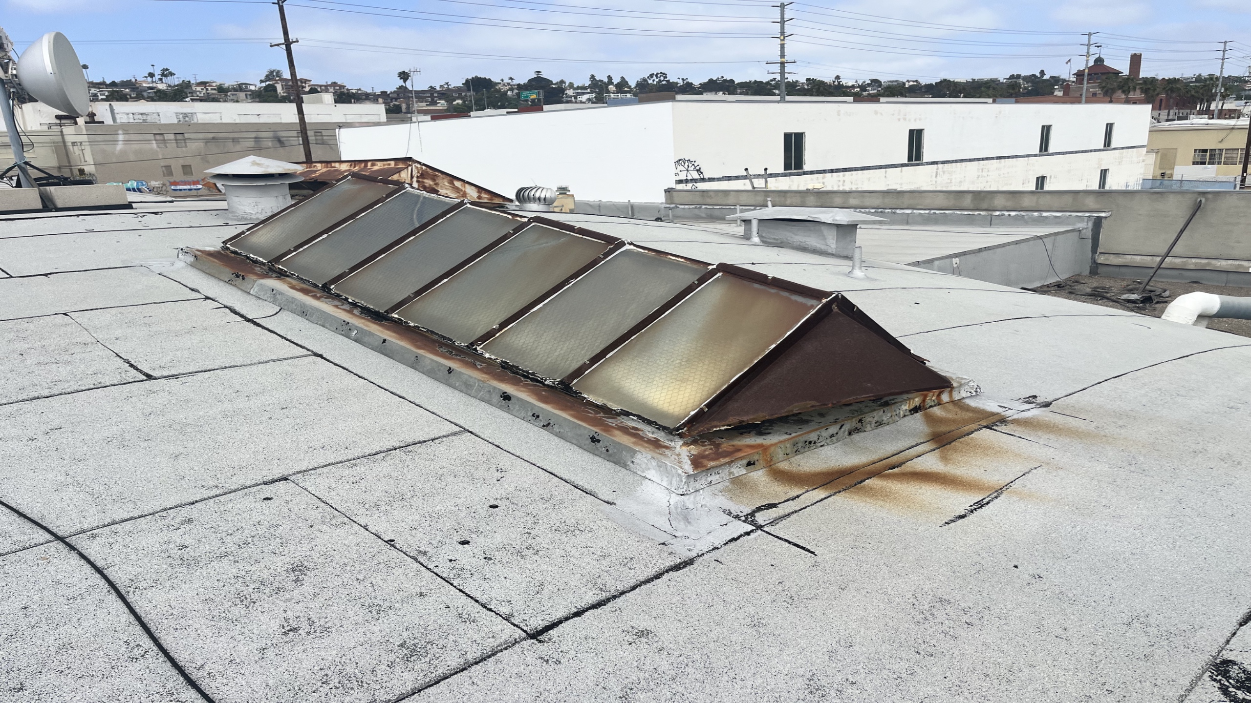 Asbestos Abatement Roof Mastic