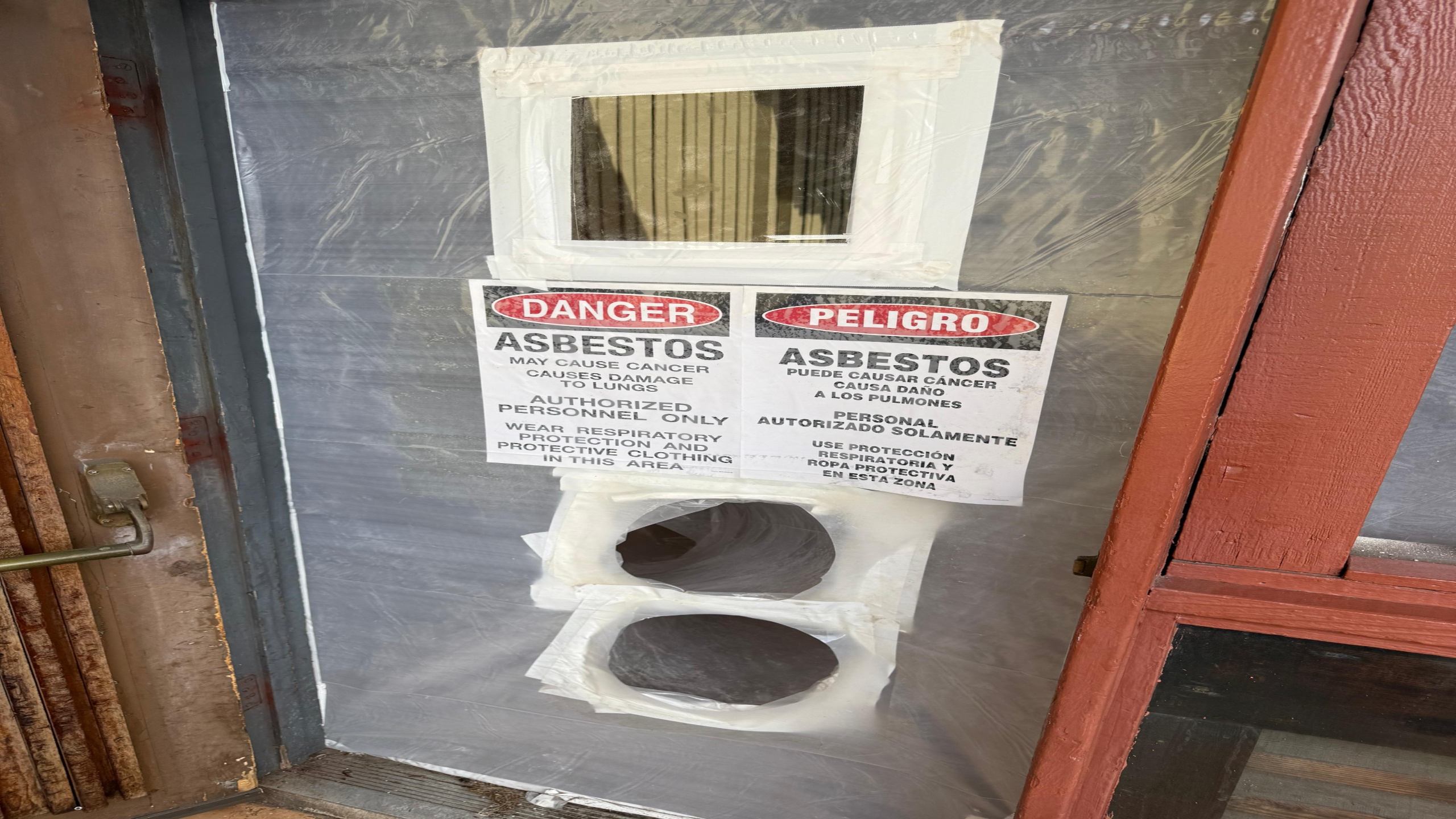 Danger Asbestos Abatement