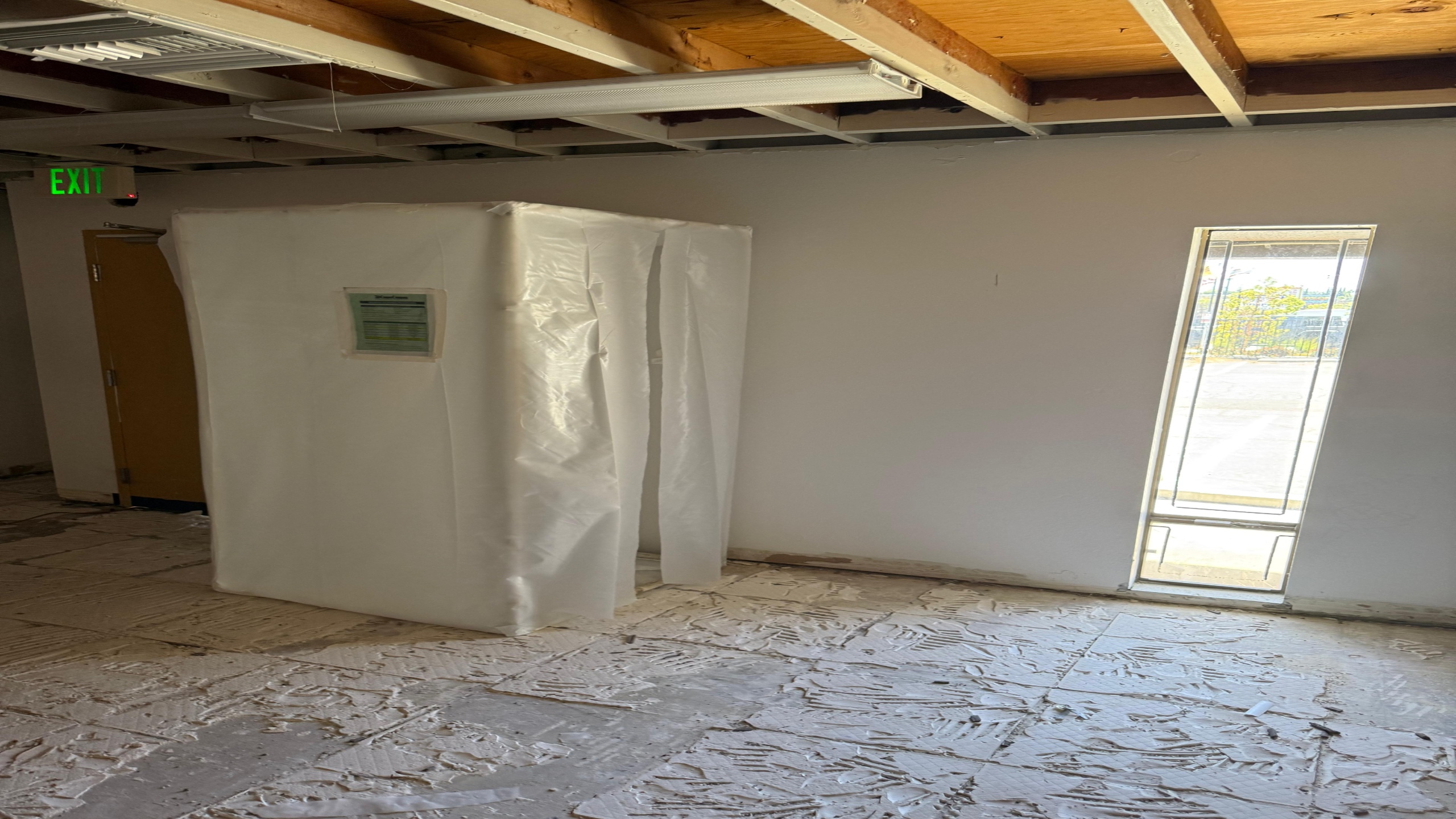 Asbestos Abatement Mastic Floor